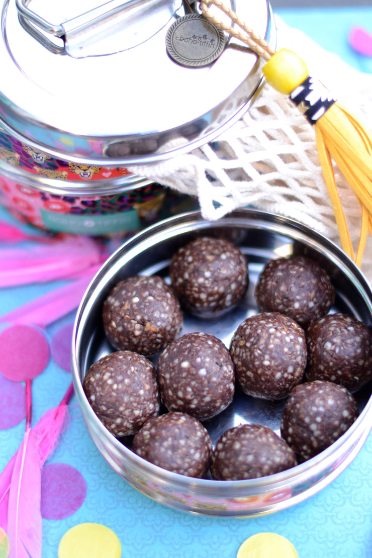 Peanut butter-chocolate balls no bake – Boho-Tiffin